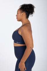 Sweat resistant activewear - statement navy sweat resistant sport bra - sweat resistant sport bra - sweat resistant crop