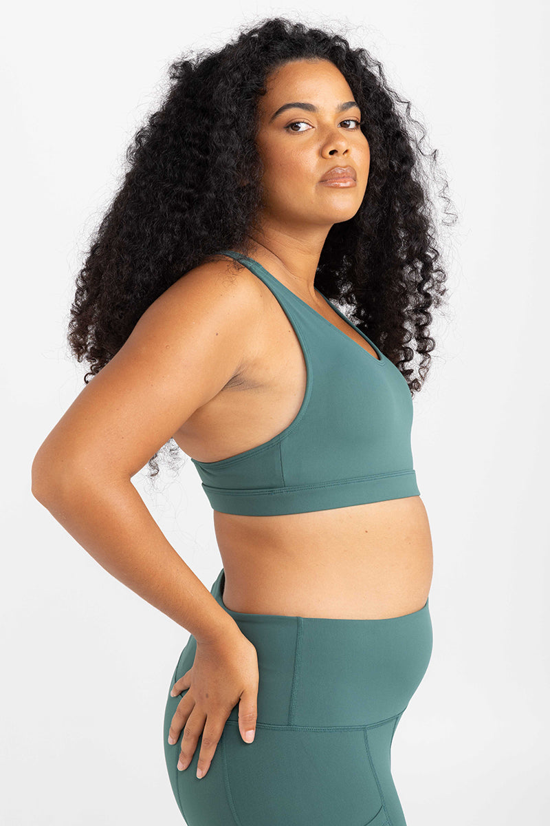 Classic Racer Back Crop - Sports Bra | Idea Athletic