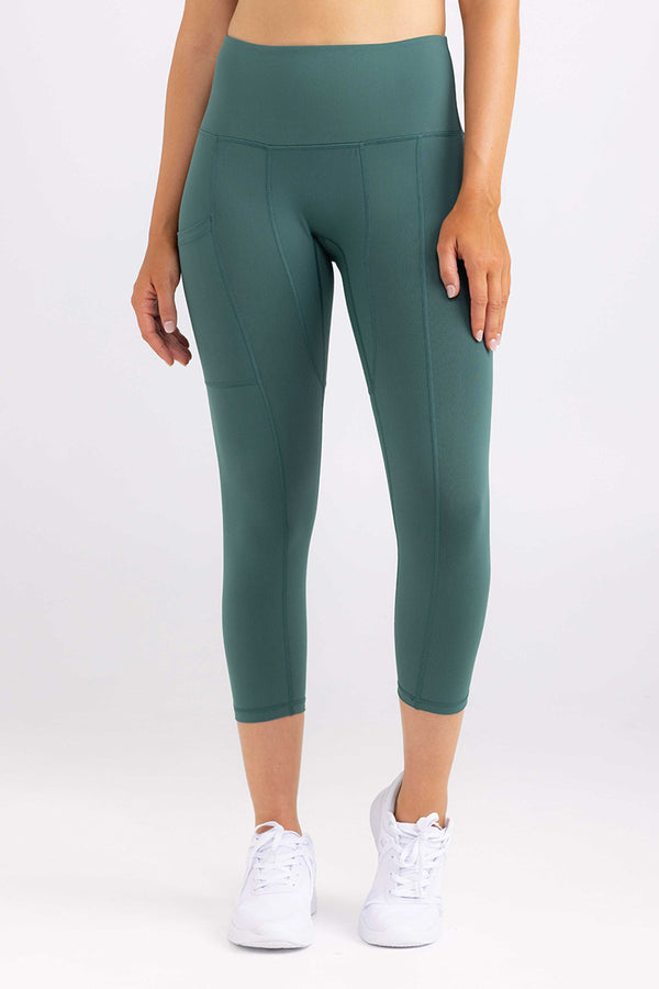 7/8 Length Legging - Teal Dream | Sweat Resistant Activewear by Idea Athletic